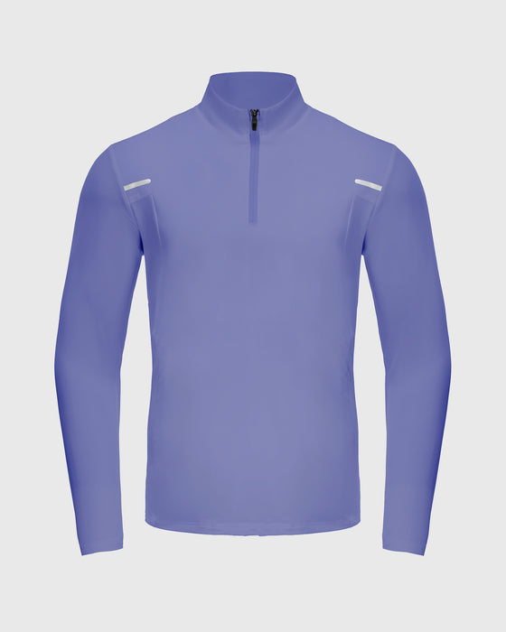 Reflective Performance Quarter-Zip Long Sleeve