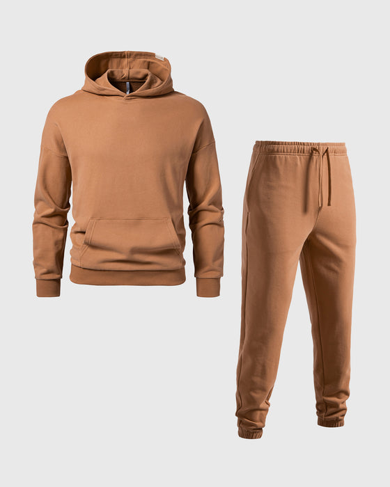 Terry Fleece Cloud Nine Hoodie And Sweatpants Set