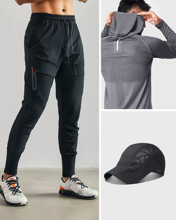 Performance Bestseller Look Sudadera con capucha Cap Jogger 3 piezas