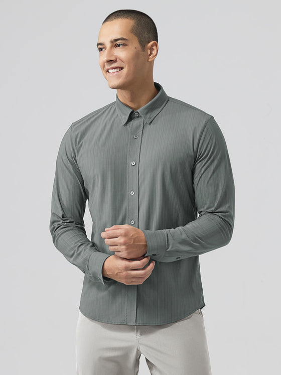 Camisa de vestir Commuter Performance-Bosque