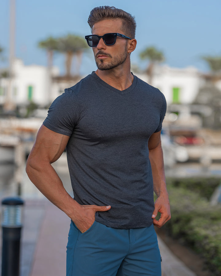 Softest Performance Stretch V-neck Tee