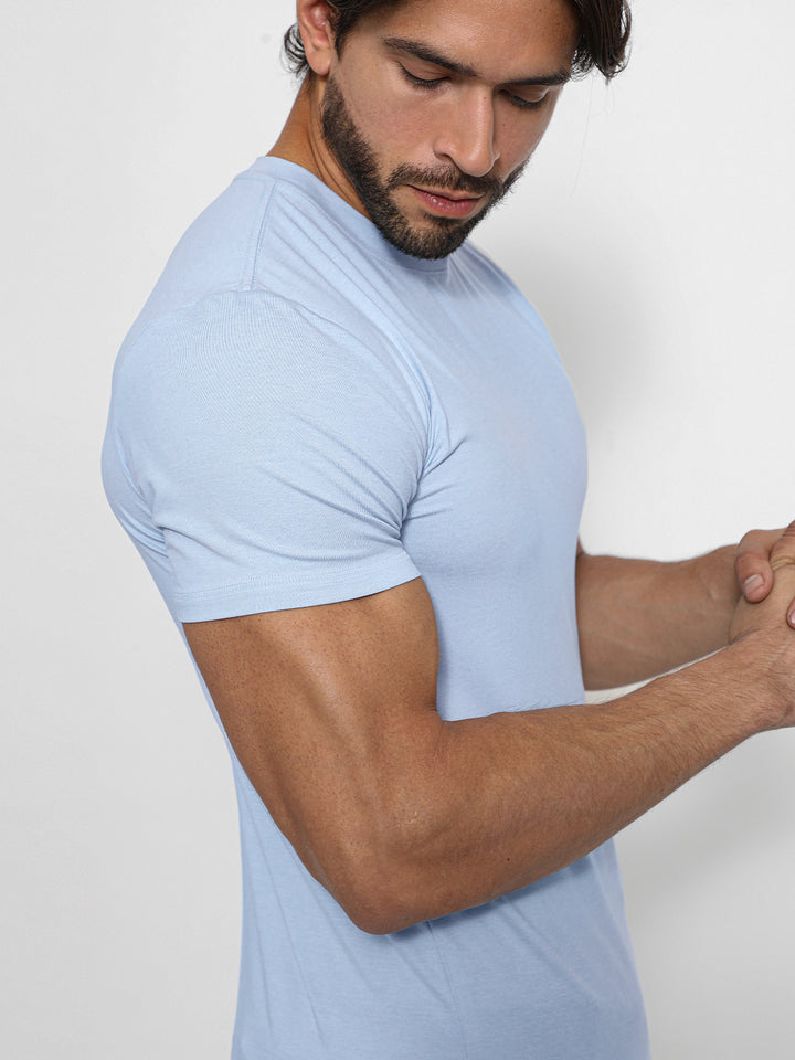 Softest Sunday Performance™ Tee Short Sleeve Ice Blue