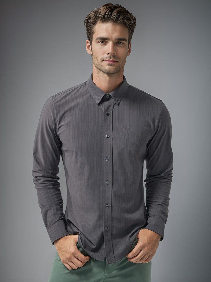 Camisa de vestir Commuter Performance - Piedra