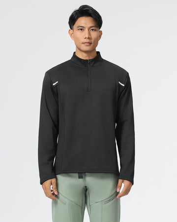 Reflective Performance Quarter-Zip Long Sleeve