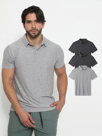 3-Pack Softest Performance Active Polo
