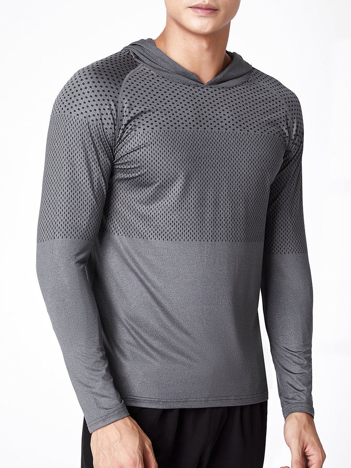 Camisa deportiva con capucha Core