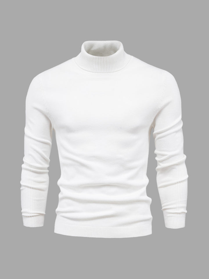 Turtleneck Washable Sweater