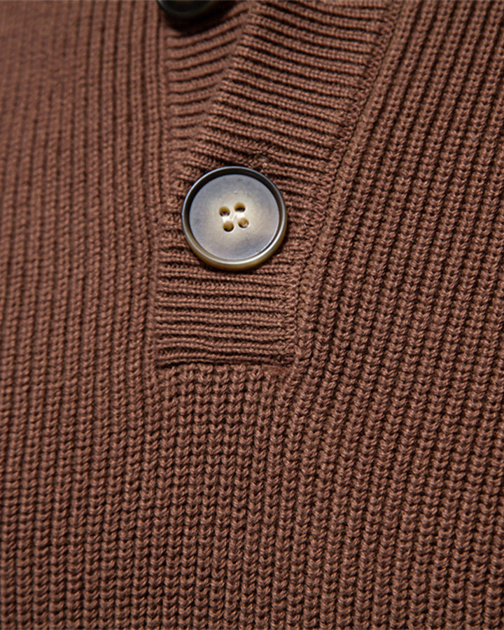 Premium Stand-Collar Sweater