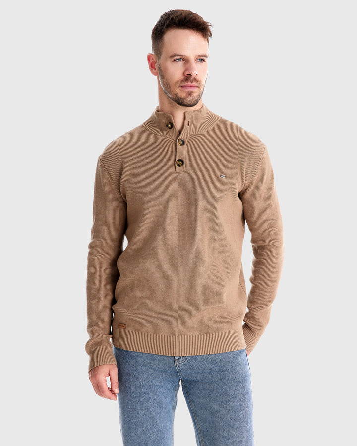 Premium Stand-Collar Sweater New