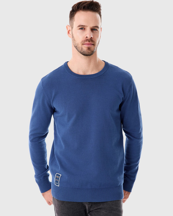 Ribbed Crew Neck Sweater New